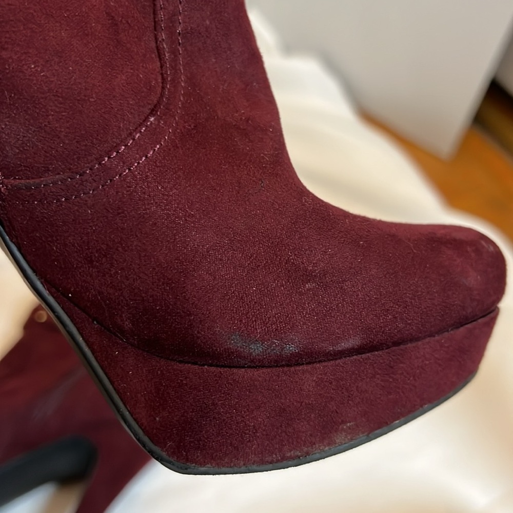 GUESS platform booties. Sassy! Fun! - Picture 6 of 14
